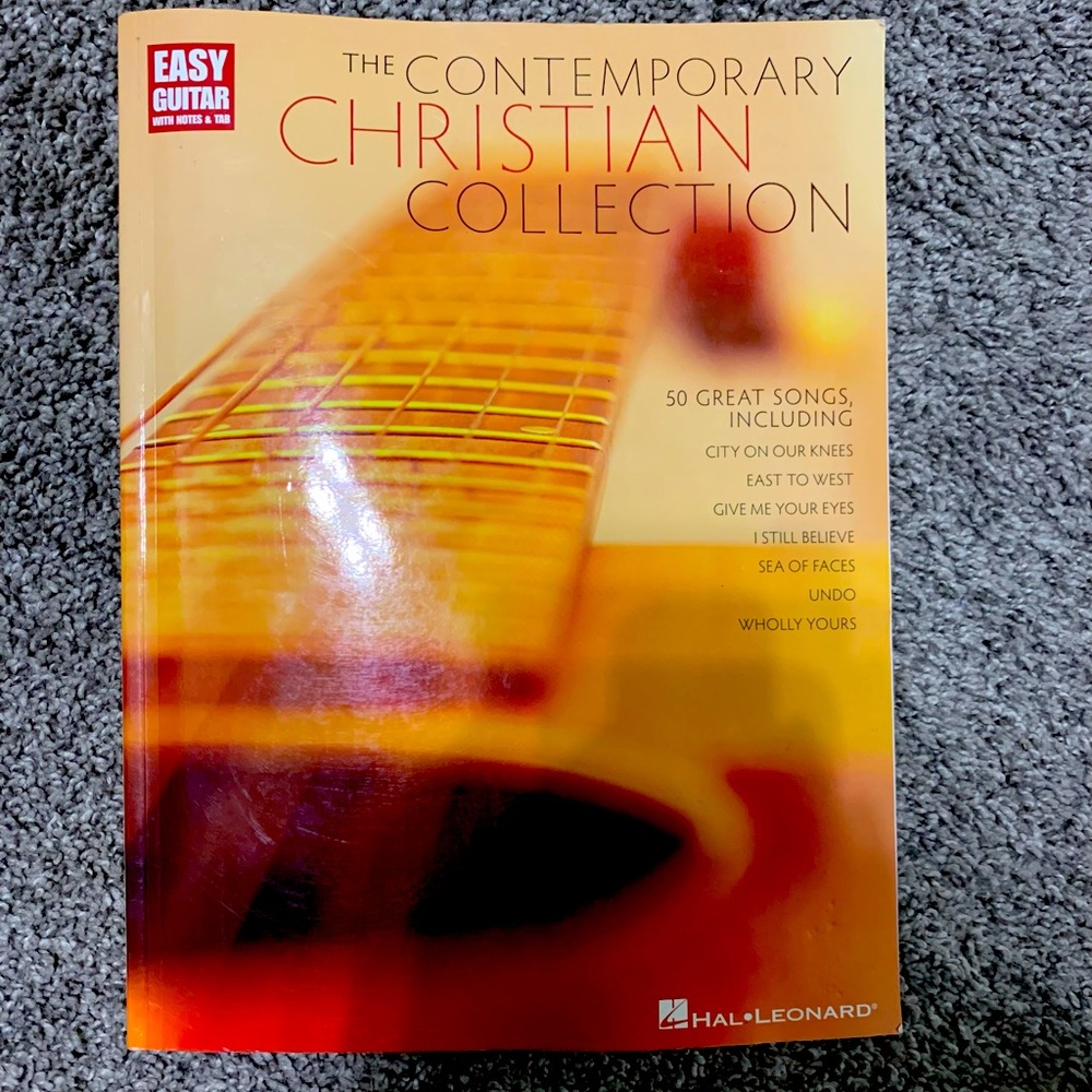 Christian Contemporary, Guitar book, Sheet music